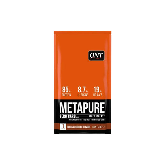 QNT Metapure Πρωτεΐνη Ορού Isolate Belgian Chocolate (1 Φακελάκι / 30 Γραμμάρια)